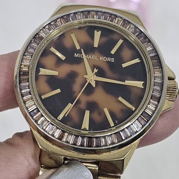 Michael Kors Accessories - Michael kors women watch brown and gold color MK5723